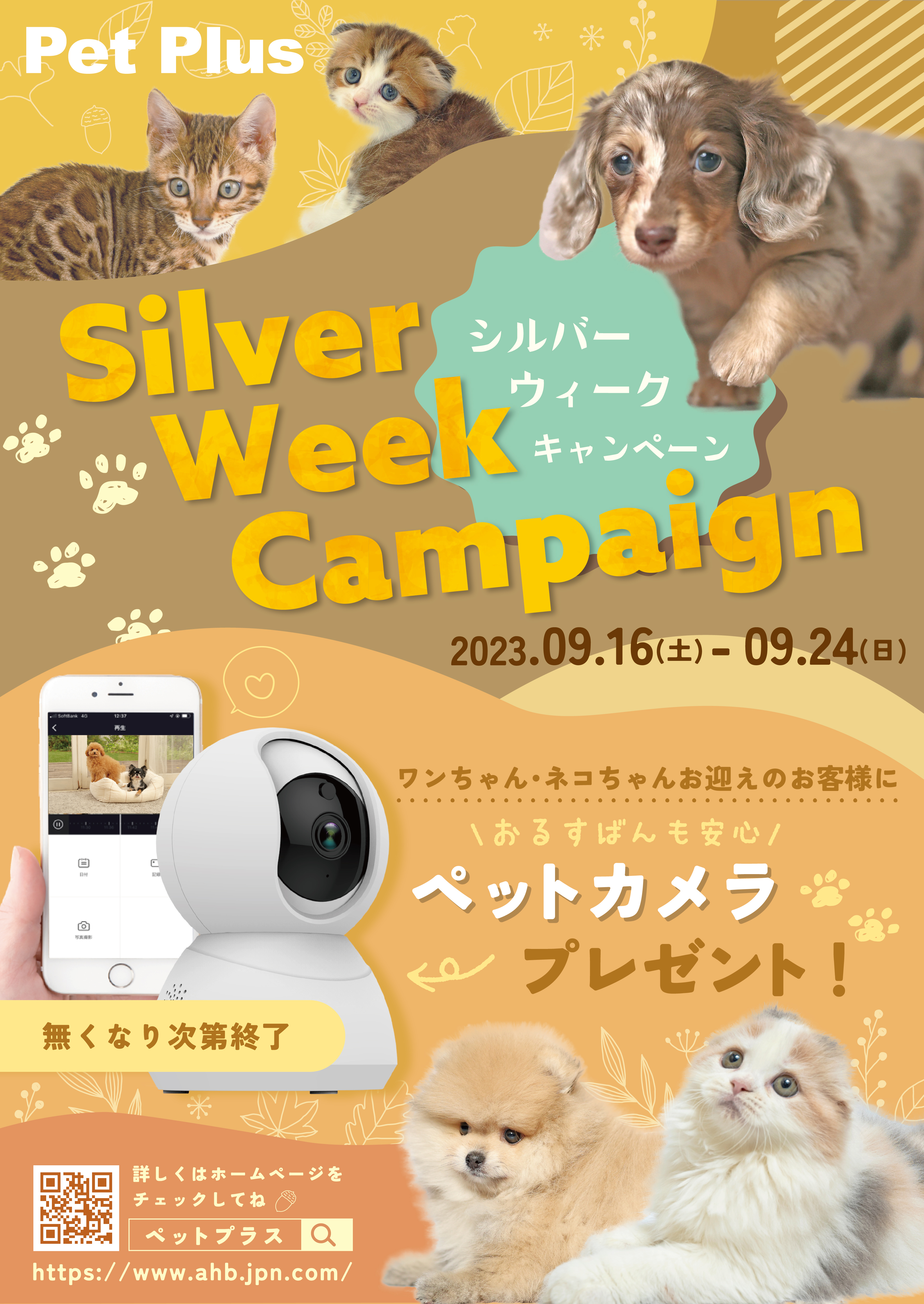 厳選店舗にてSilver Week Campaign開催！