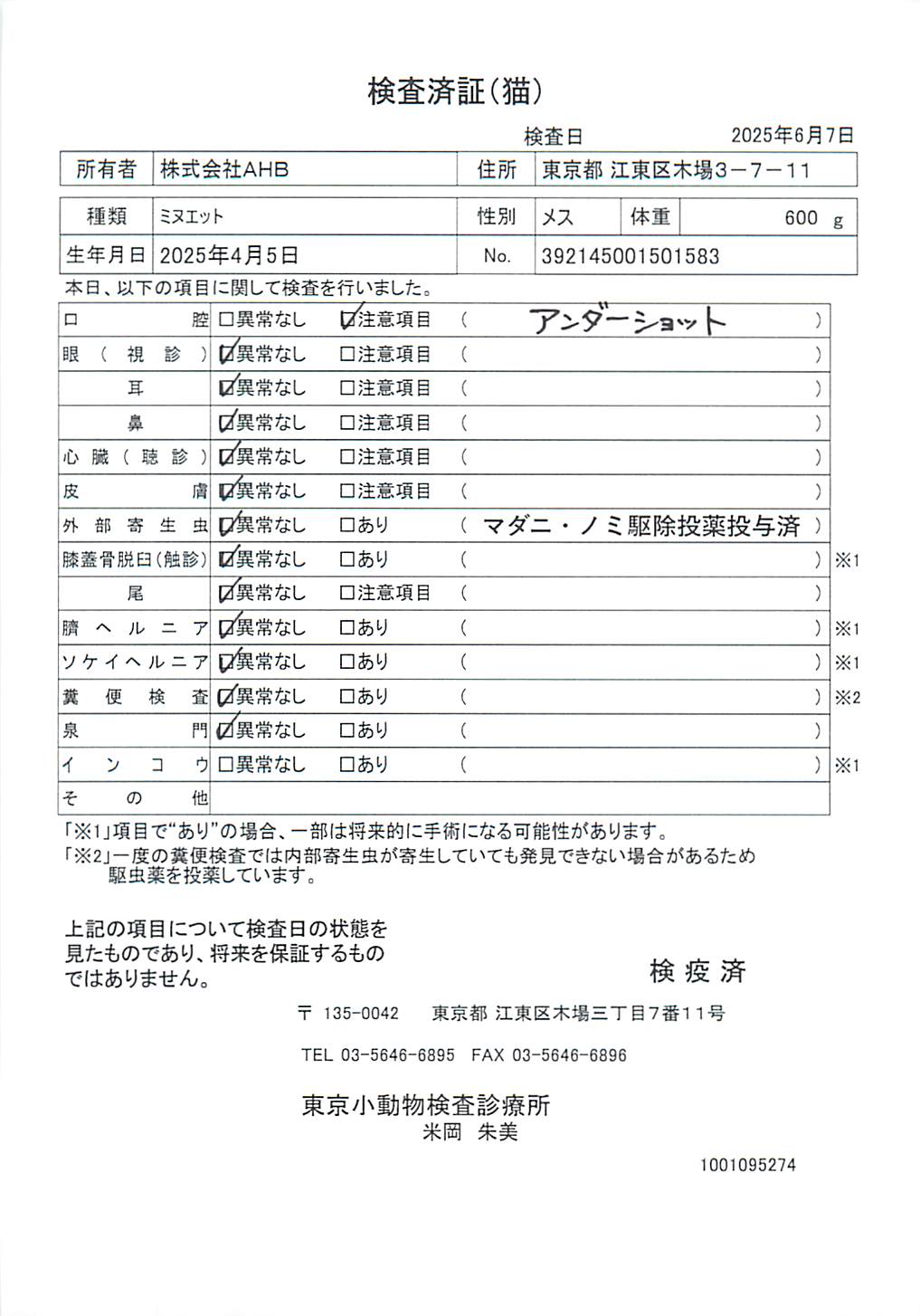 ミヌエット
