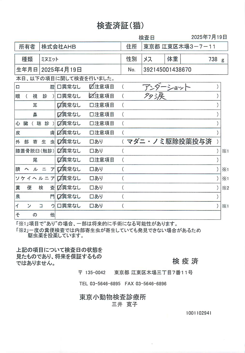 ミヌエット