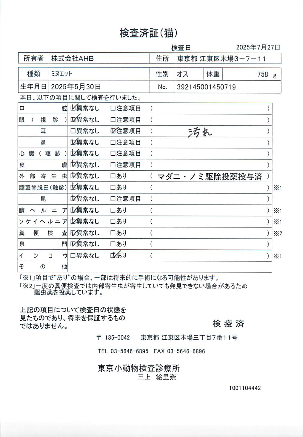 ミヌエット