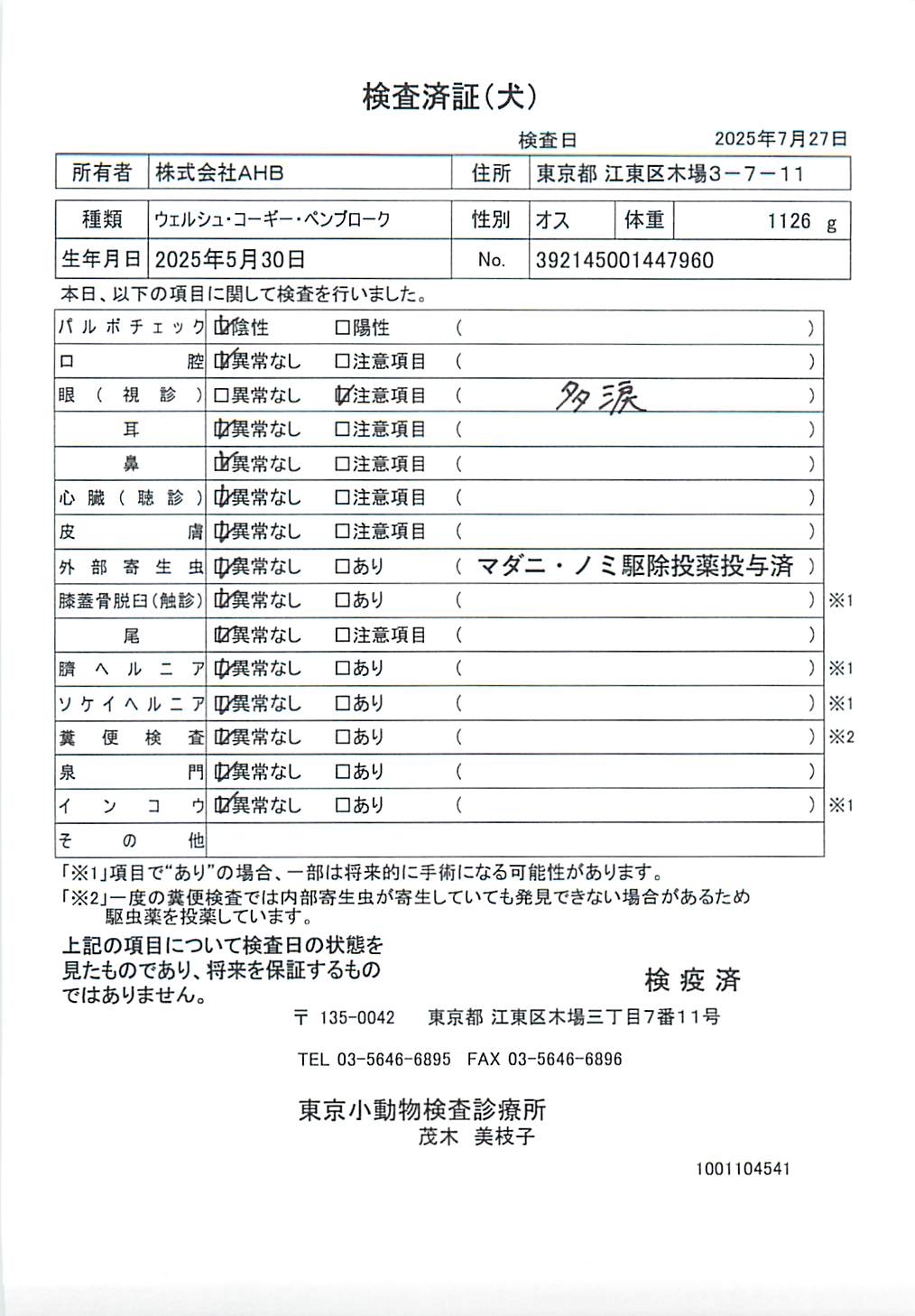 ウェルシュ・コーギー・ペンブローク