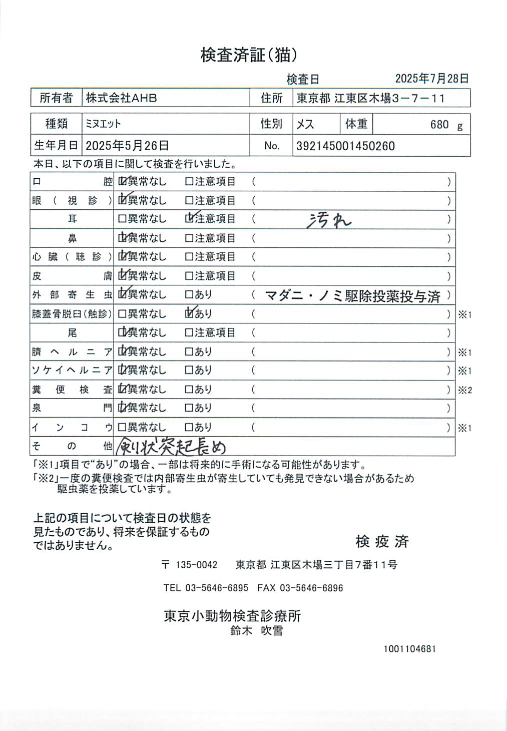 ミヌエット