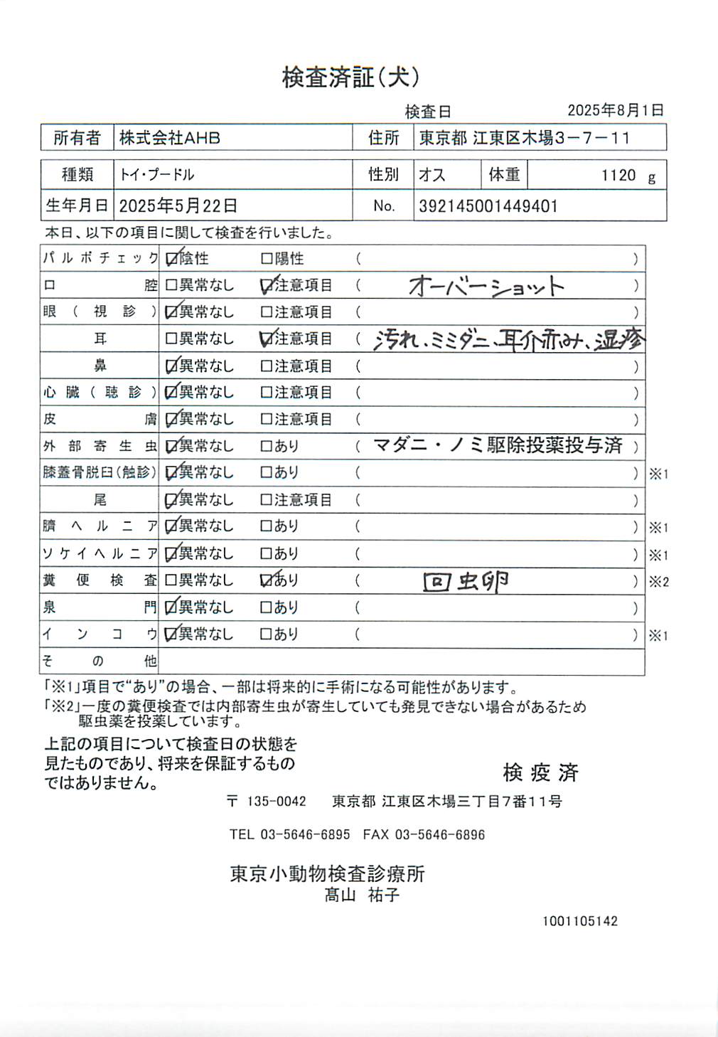 トイ・プードル