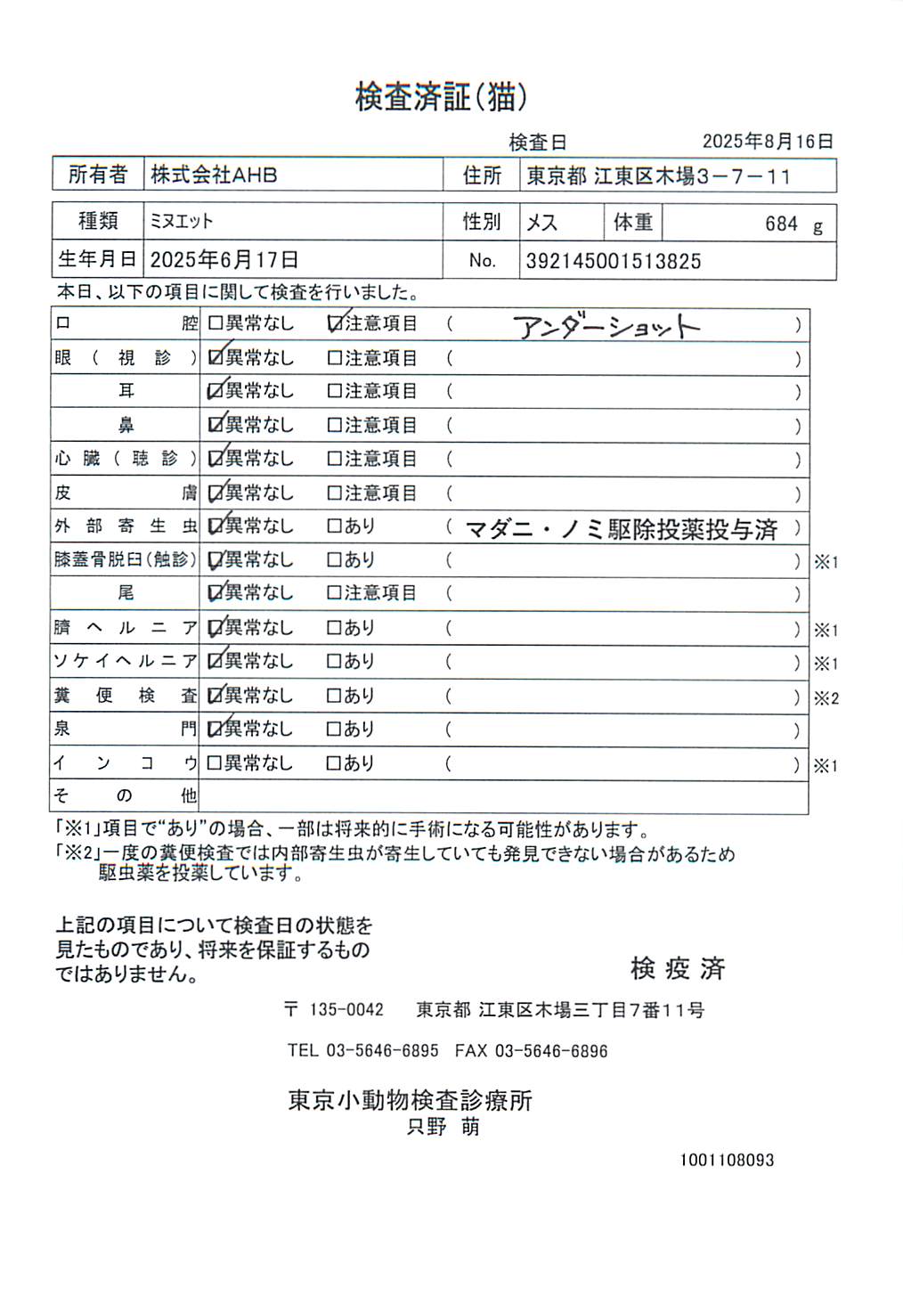 ミヌエット