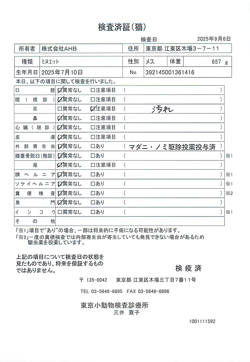 ミヌエット