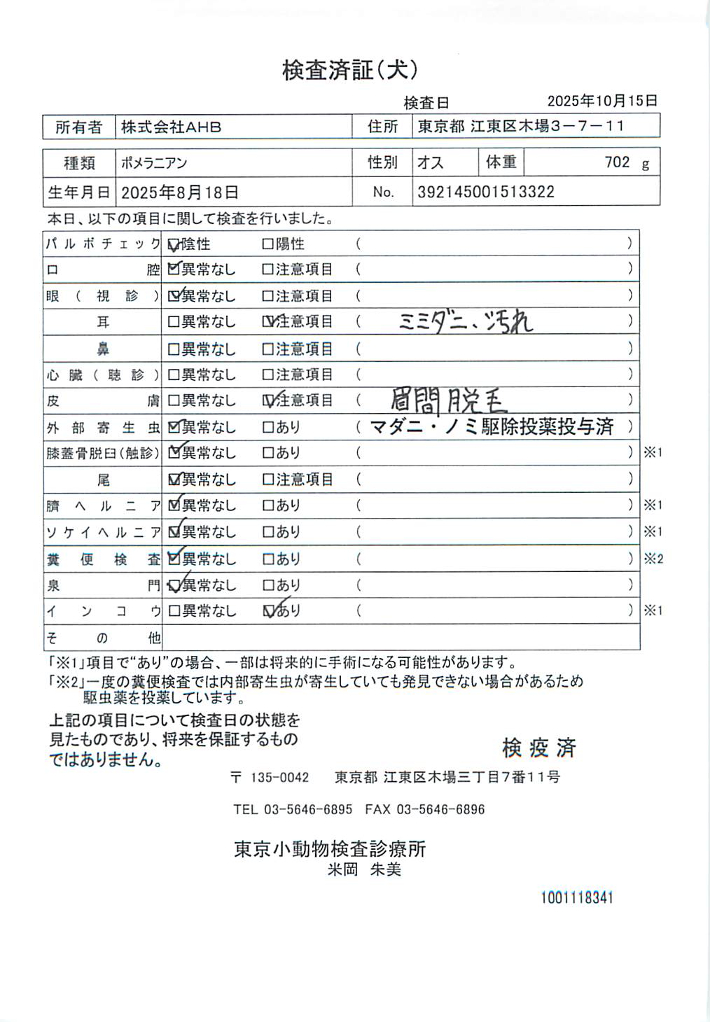 ポメラニアン