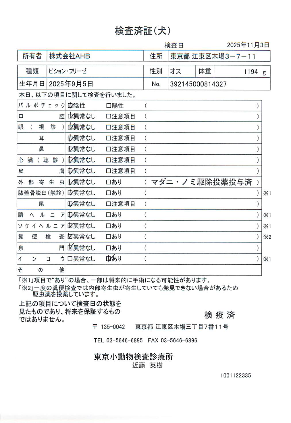 ビション・フリーゼ