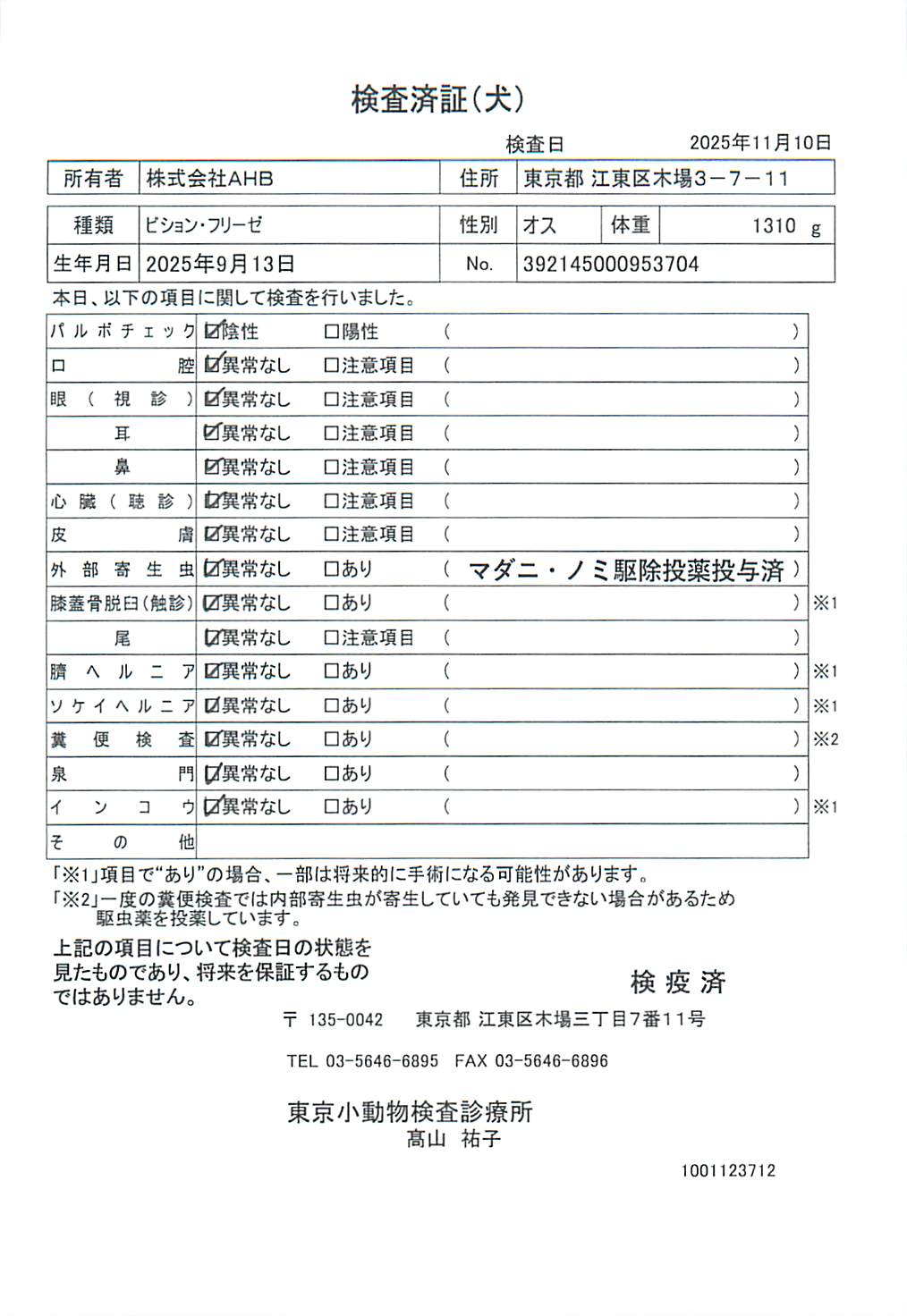 ビション・フリーゼ