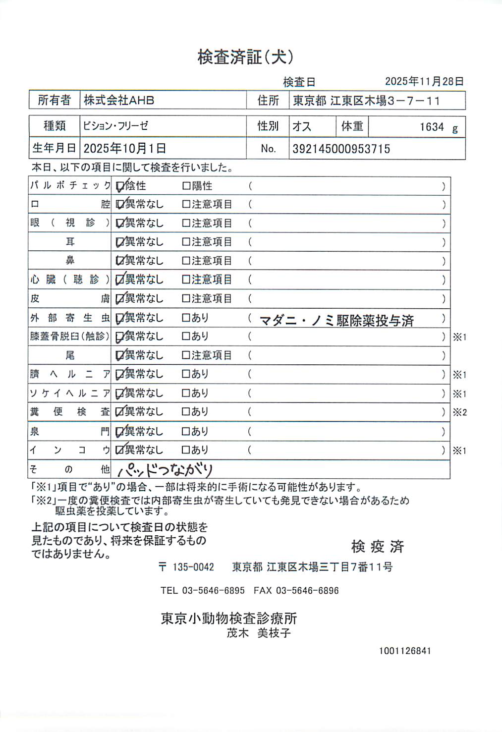 ビション・フリーゼ