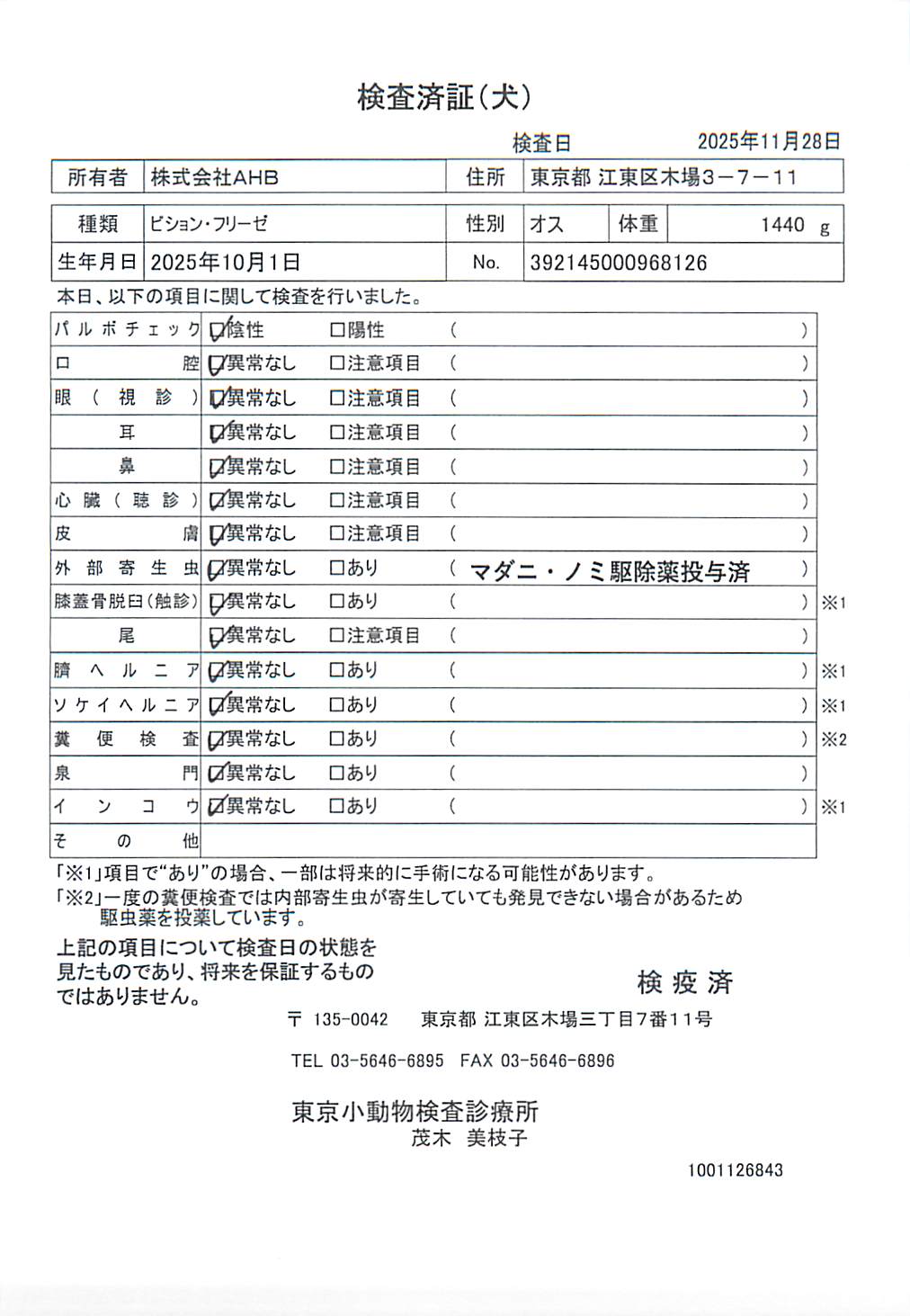 ビション・フリーゼ