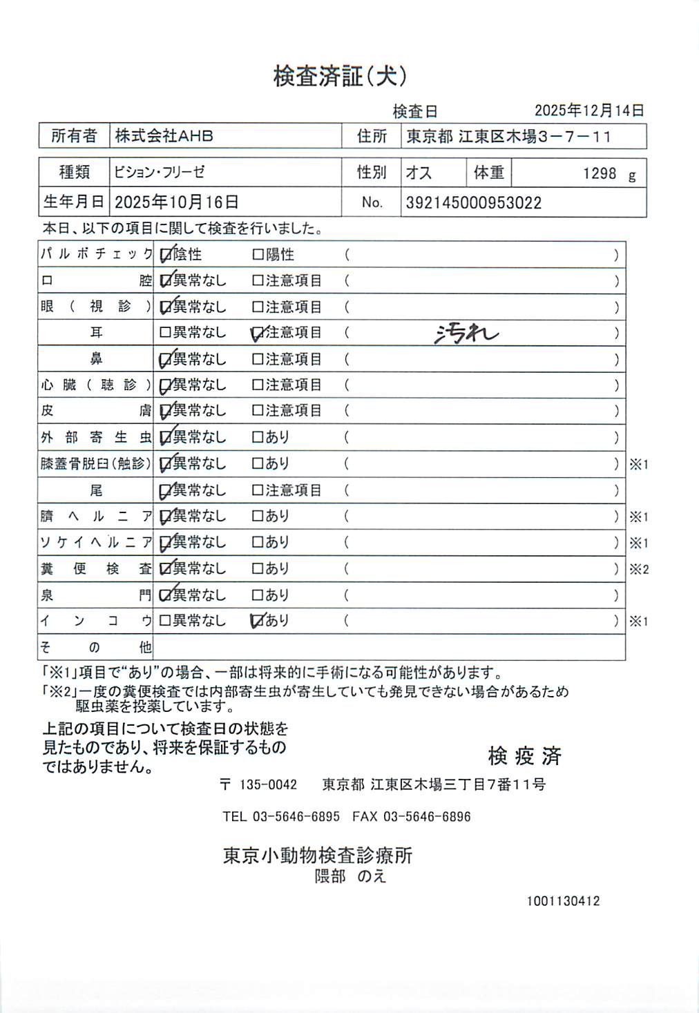 ビション・フリーゼ