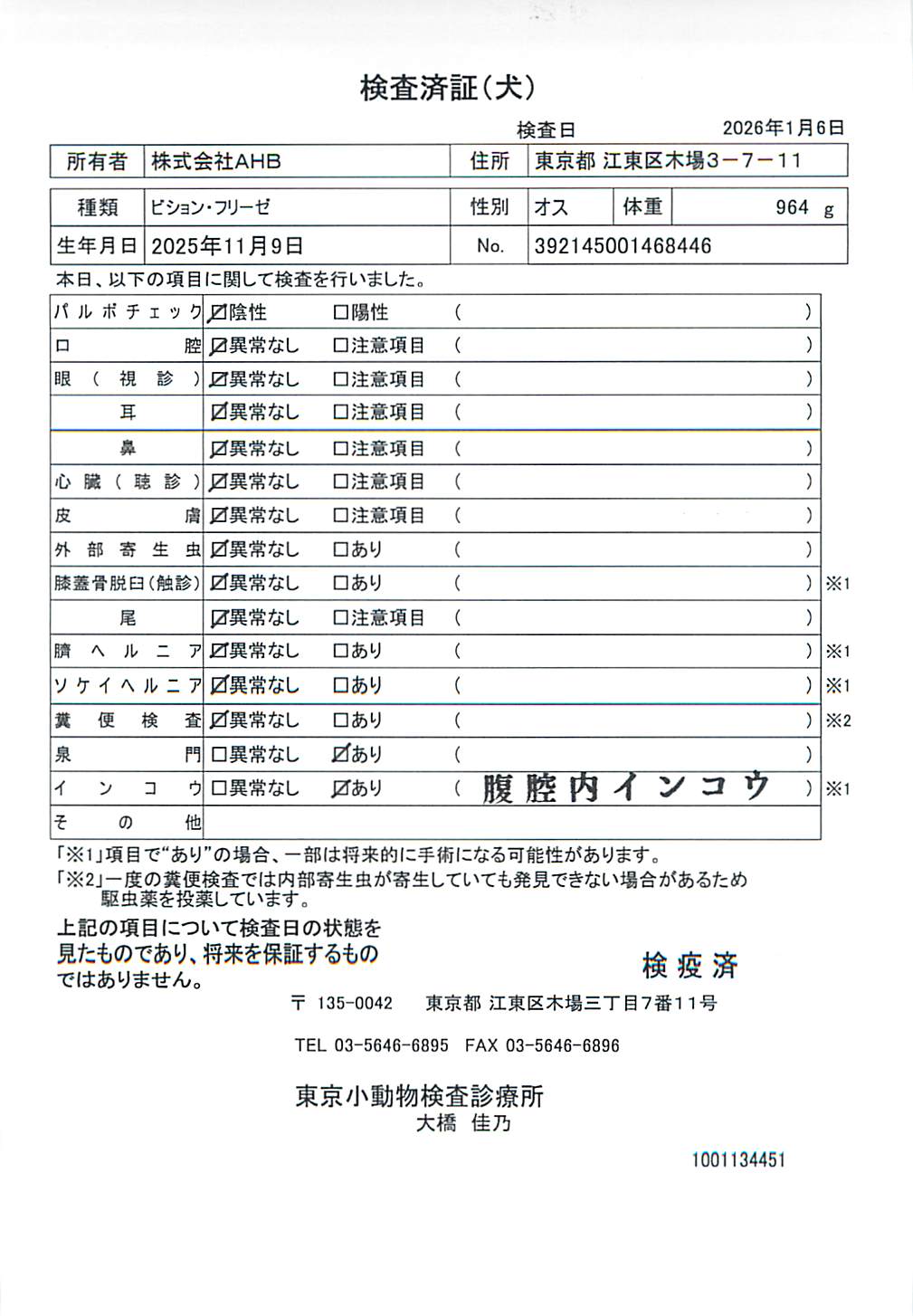 ビション・フリーゼ