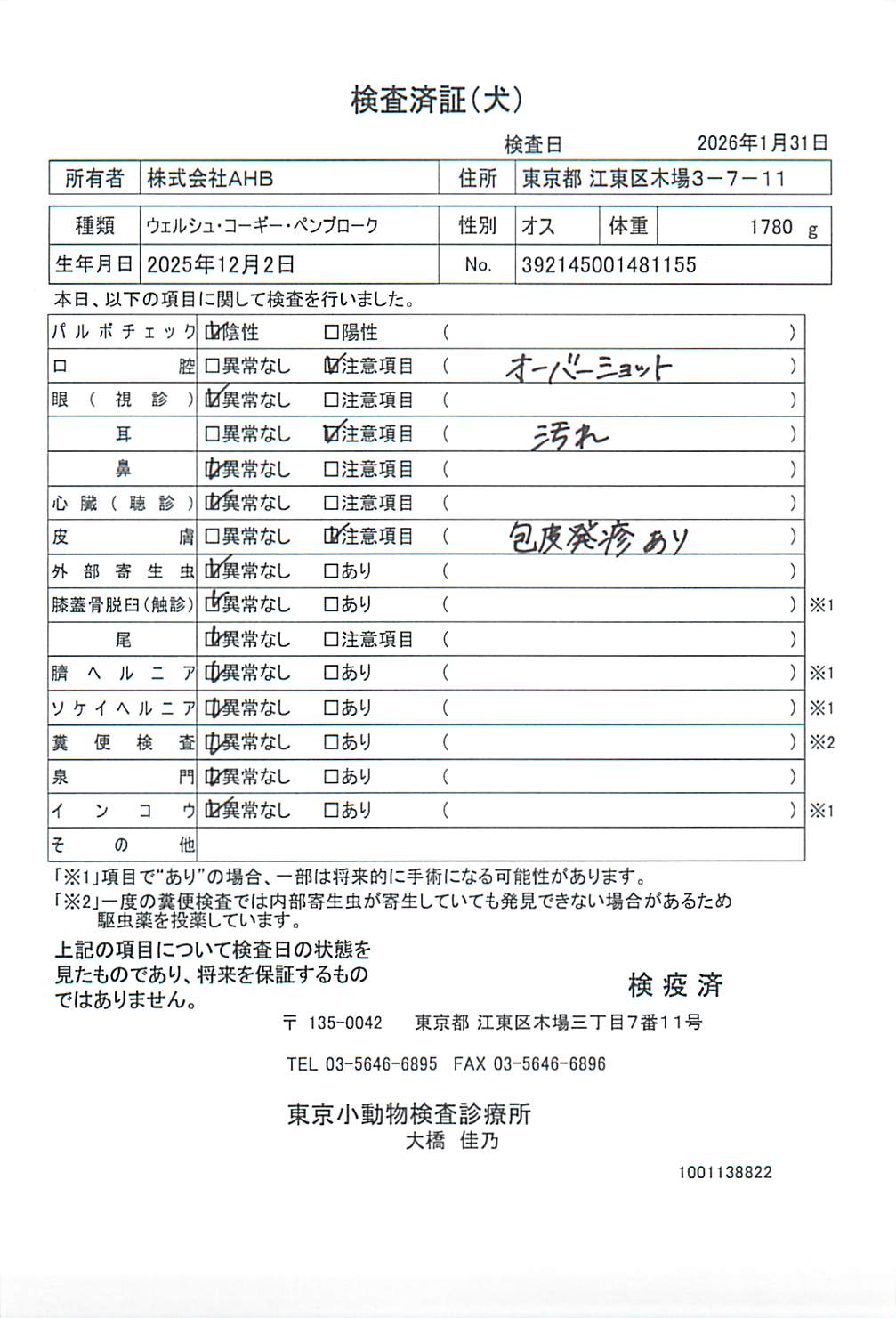 ウェルシュ・コーギー・ペンブローク