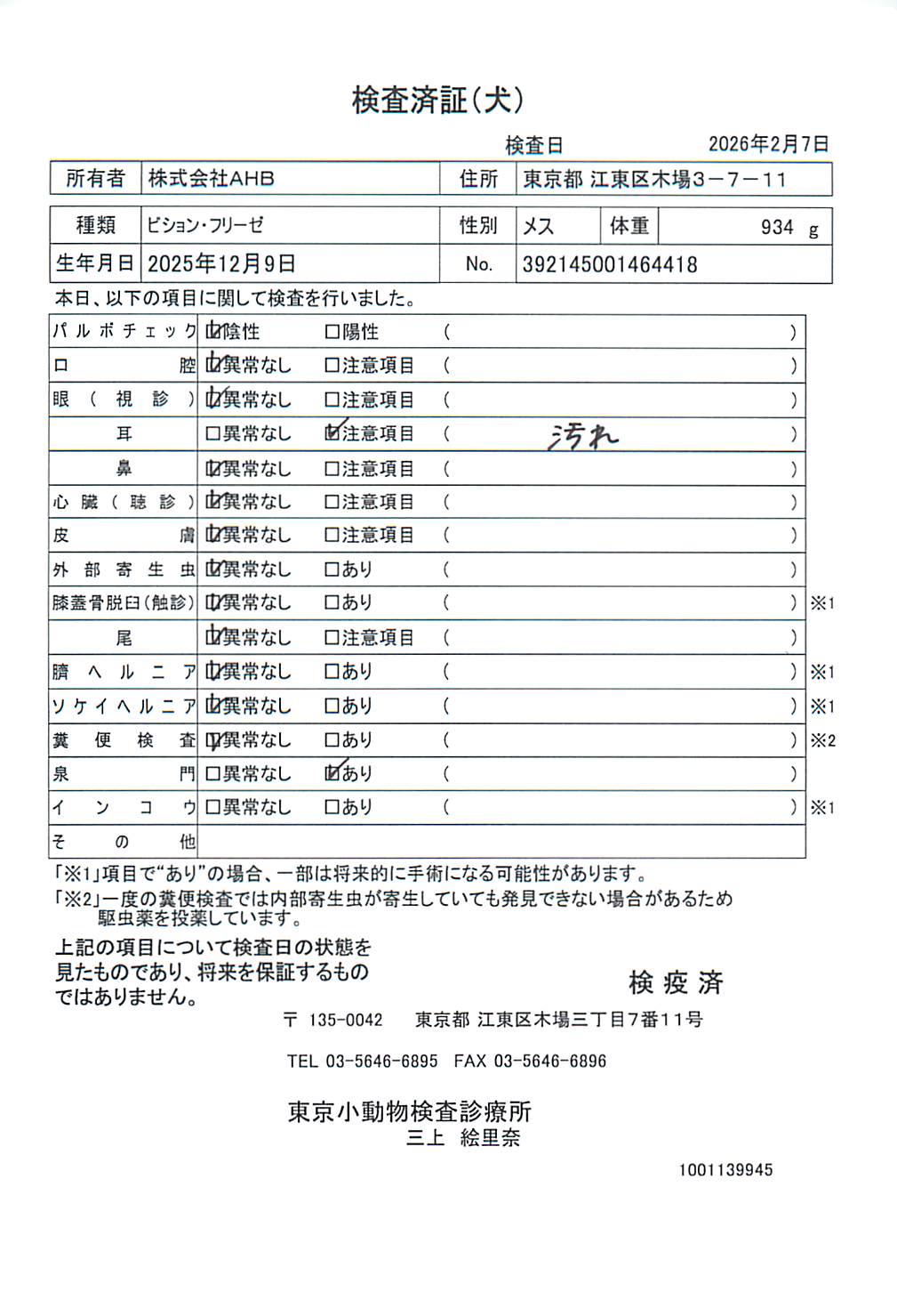 ビション・フリーゼ