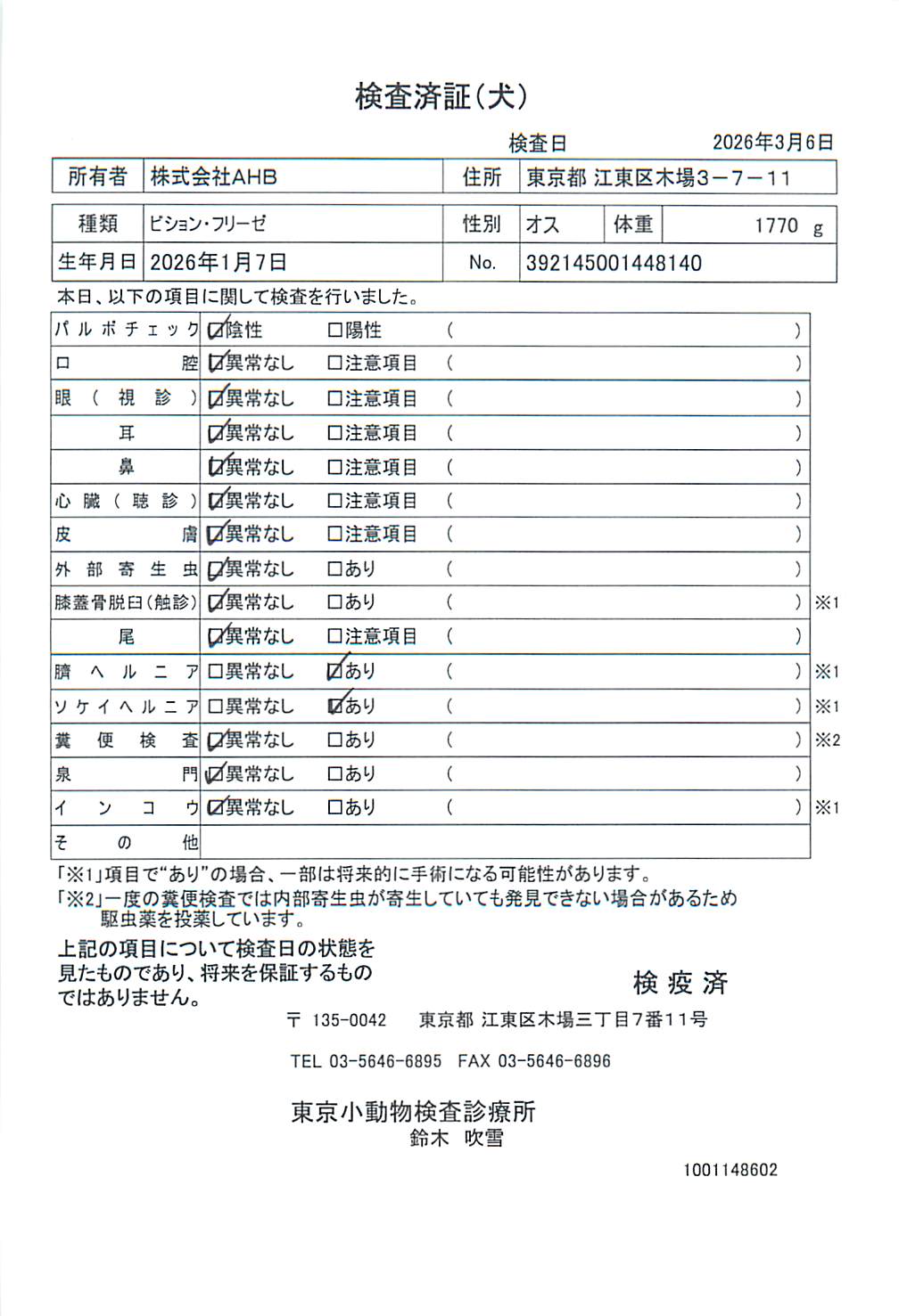 ビション・フリーゼ