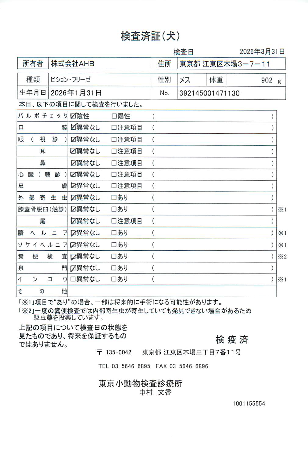 ビション・フリーゼ