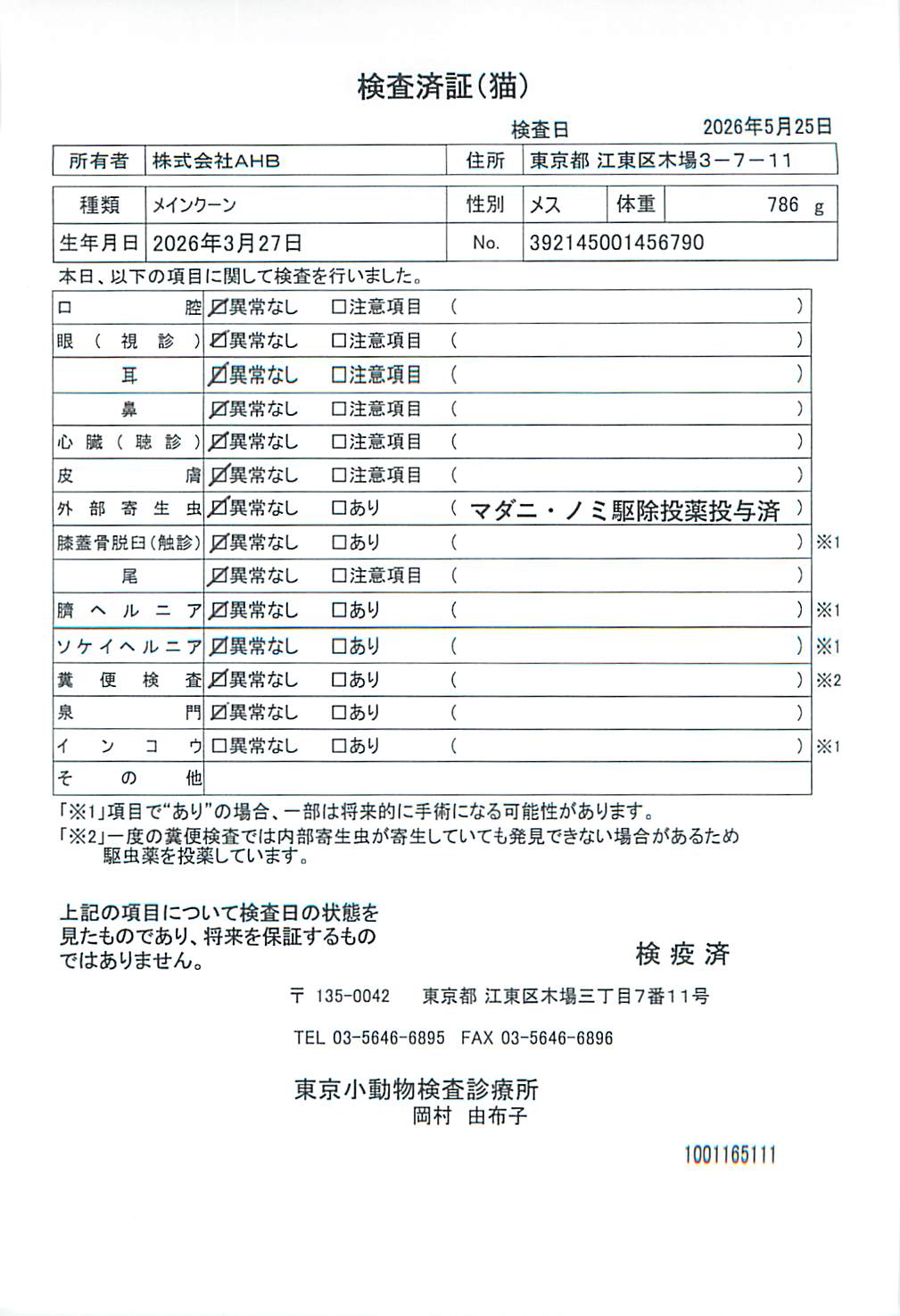 メインクーン