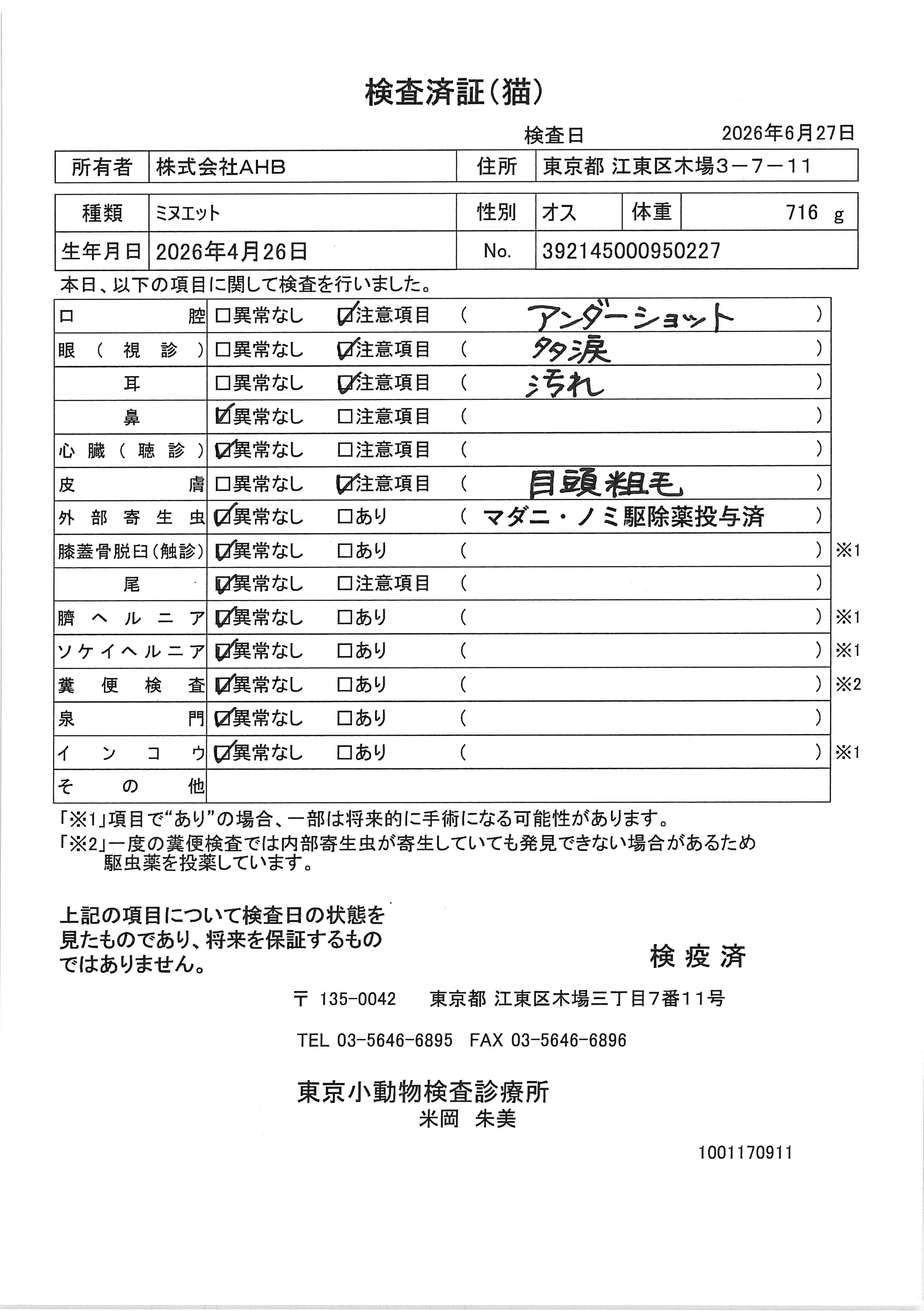 ミヌエット