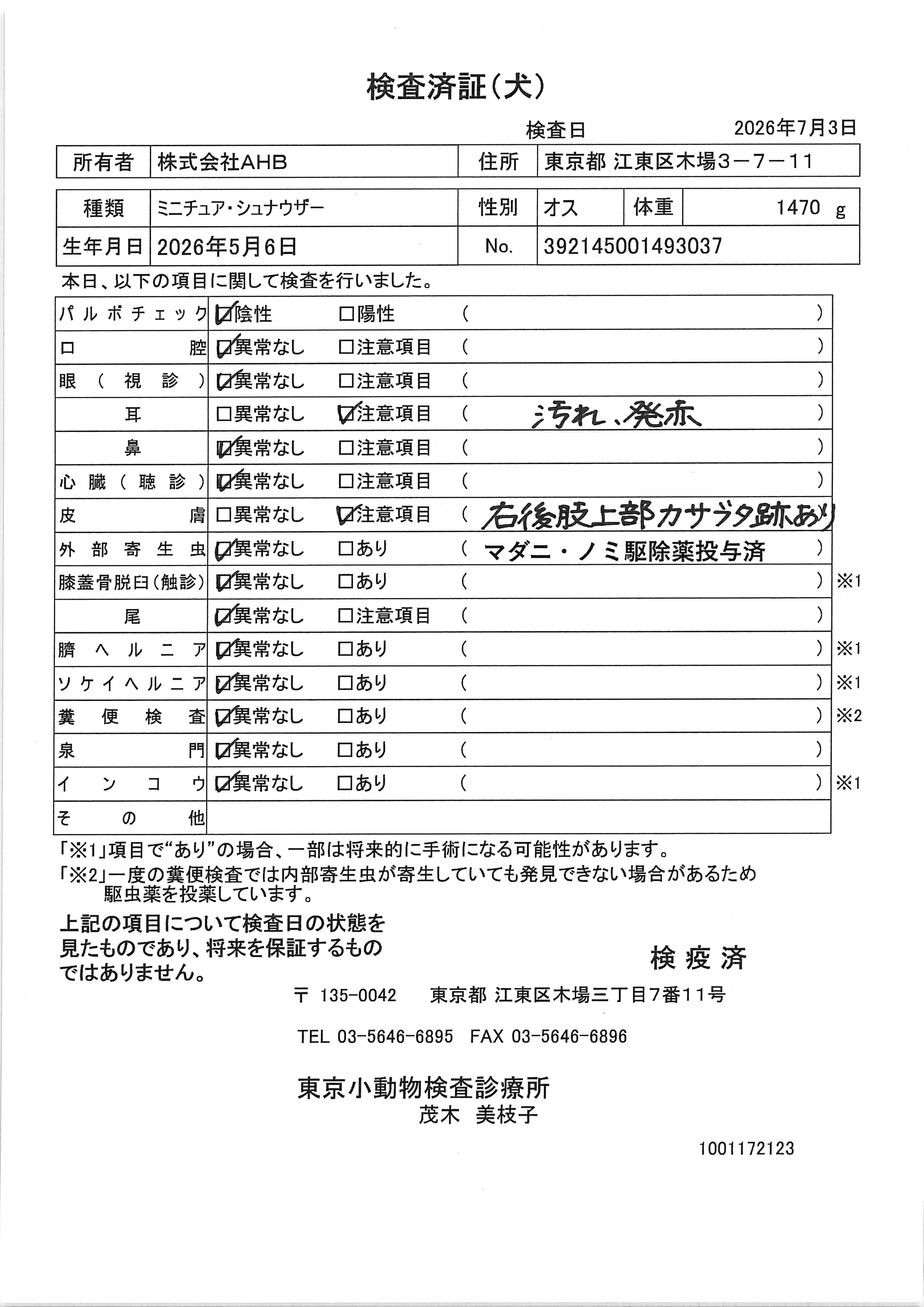 ミニチュア・シュナウザー