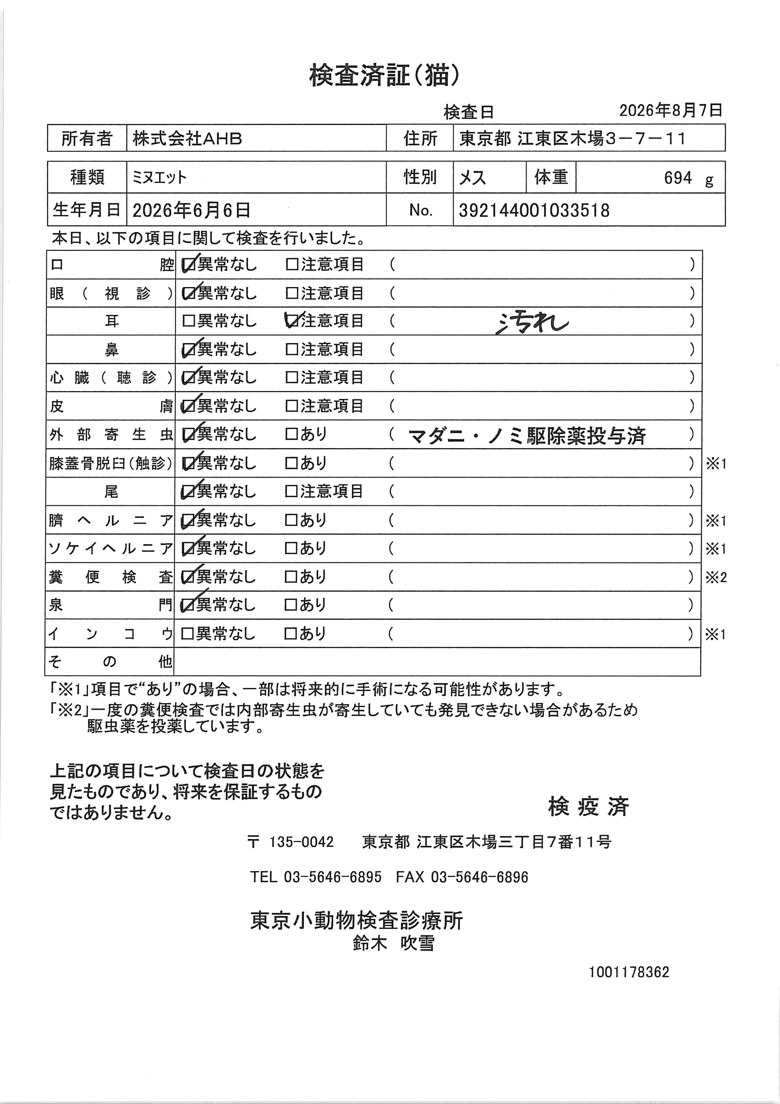 ミヌエット