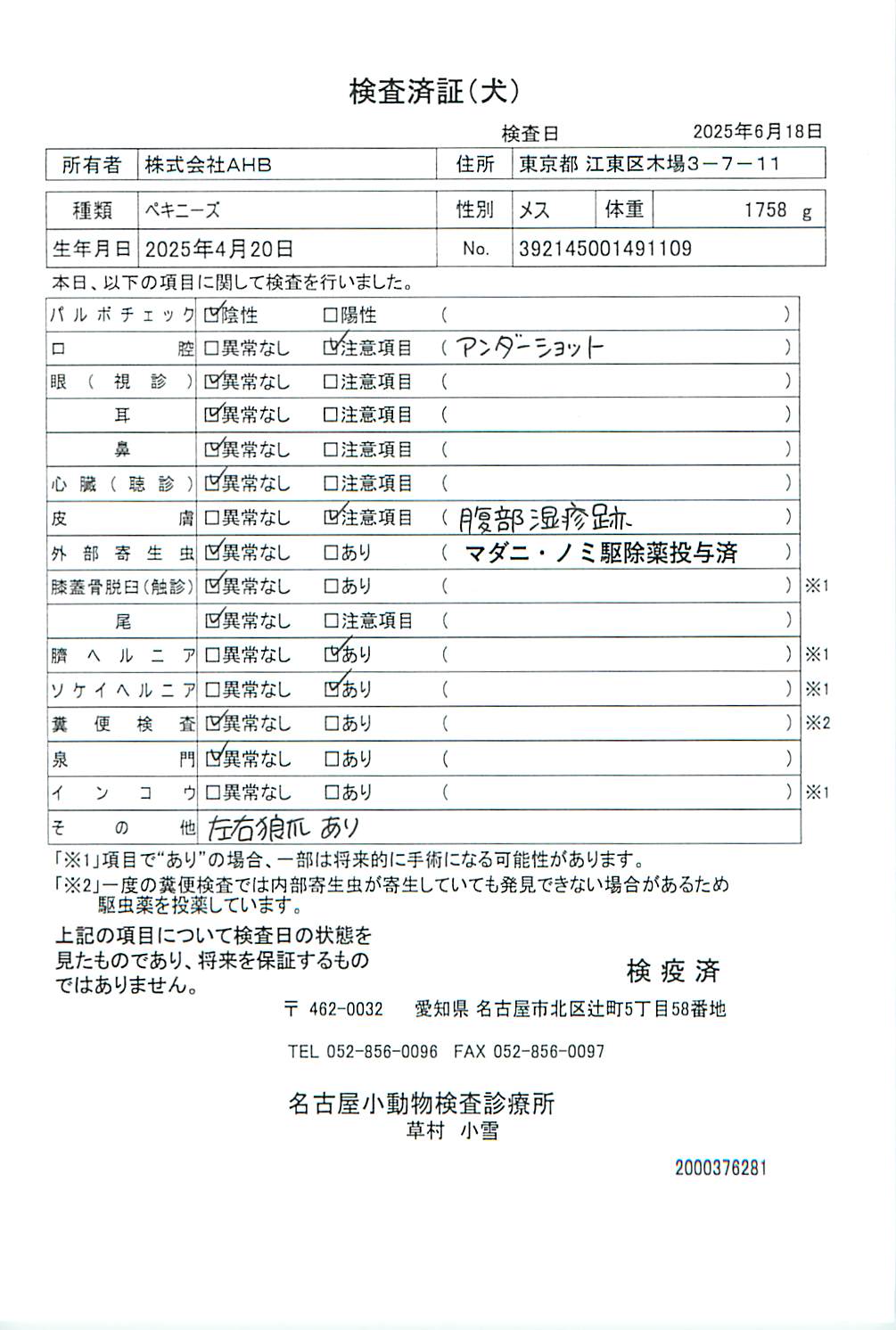 ペキニーズ