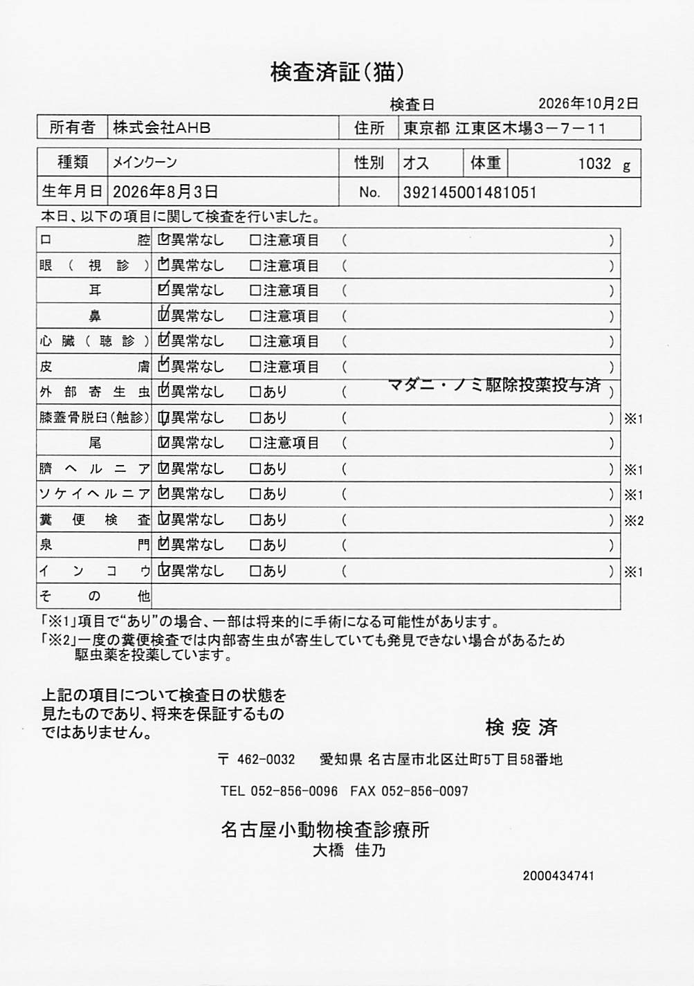 メインクーン