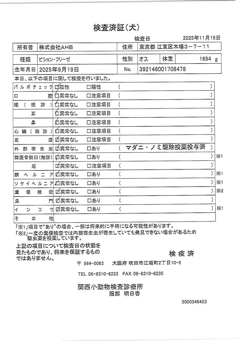 ビション・フリーゼ