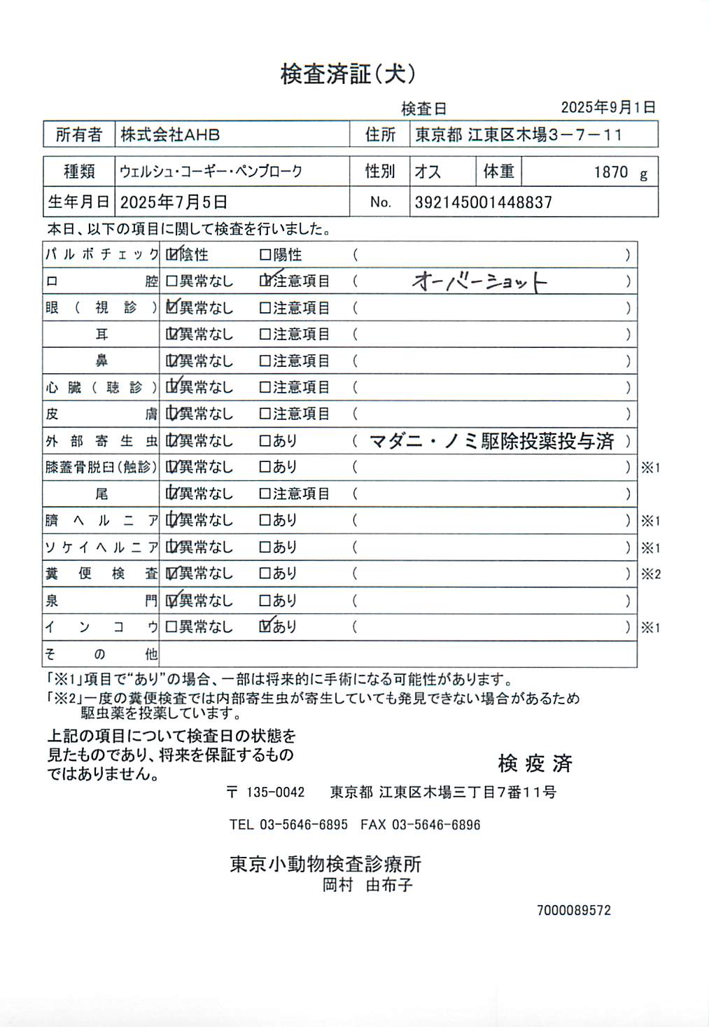 ウェルシュ・コーギー・ペンブローク