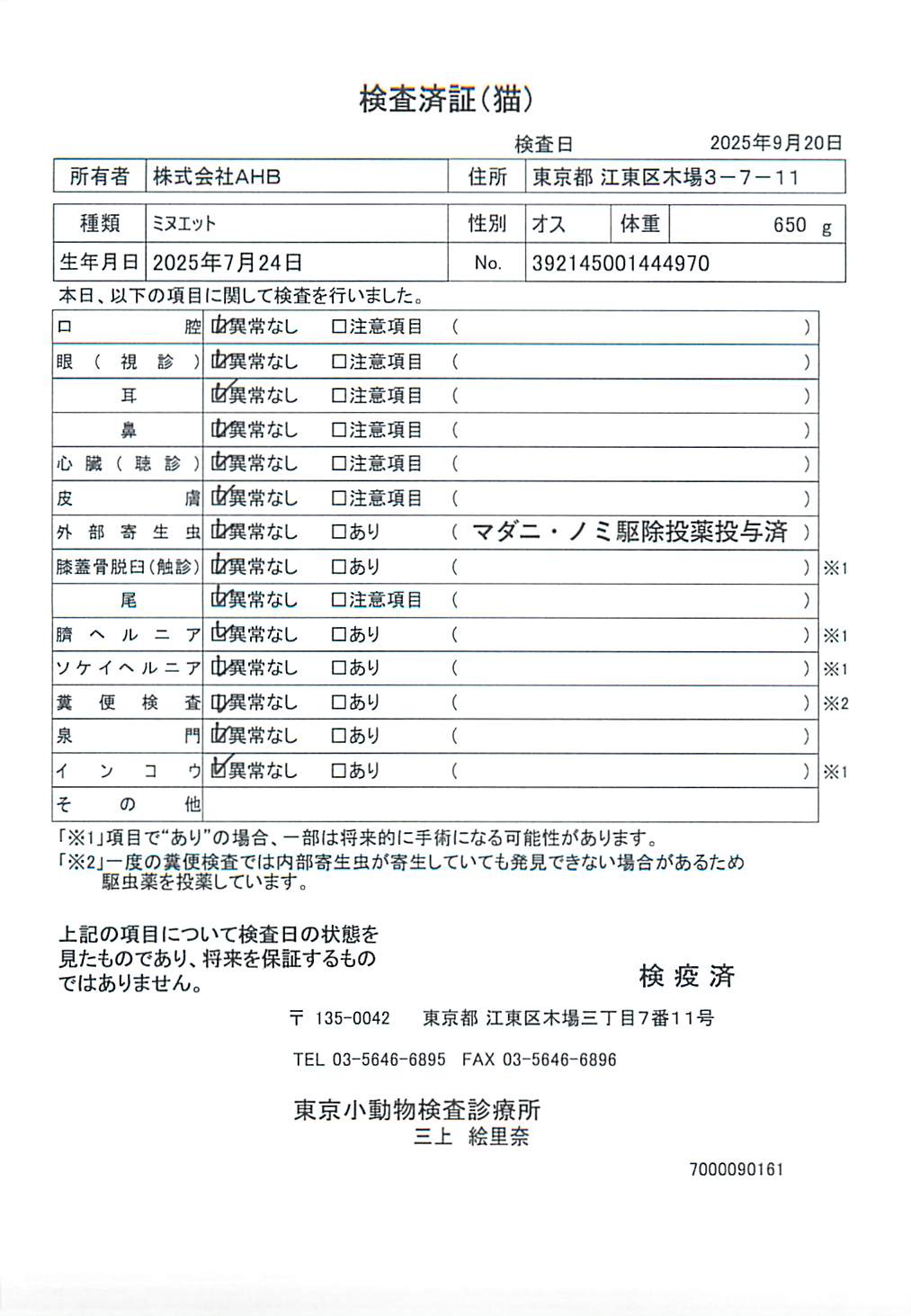 ミヌエット