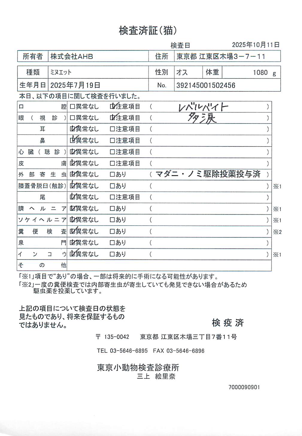 ミヌエット