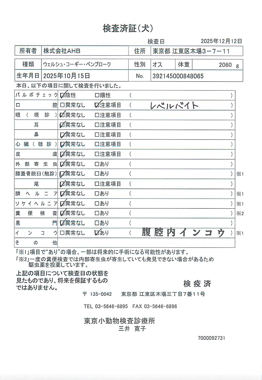 ウェルシュ・コーギー・ペンブローク