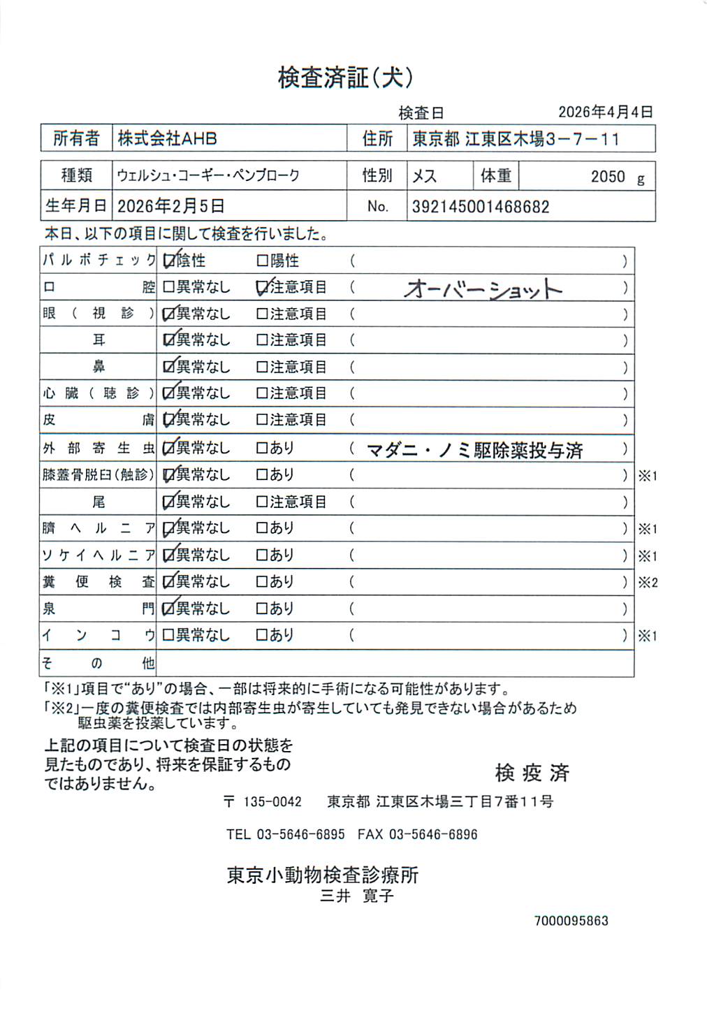 ウェルシュ・コーギー・ペンブローク