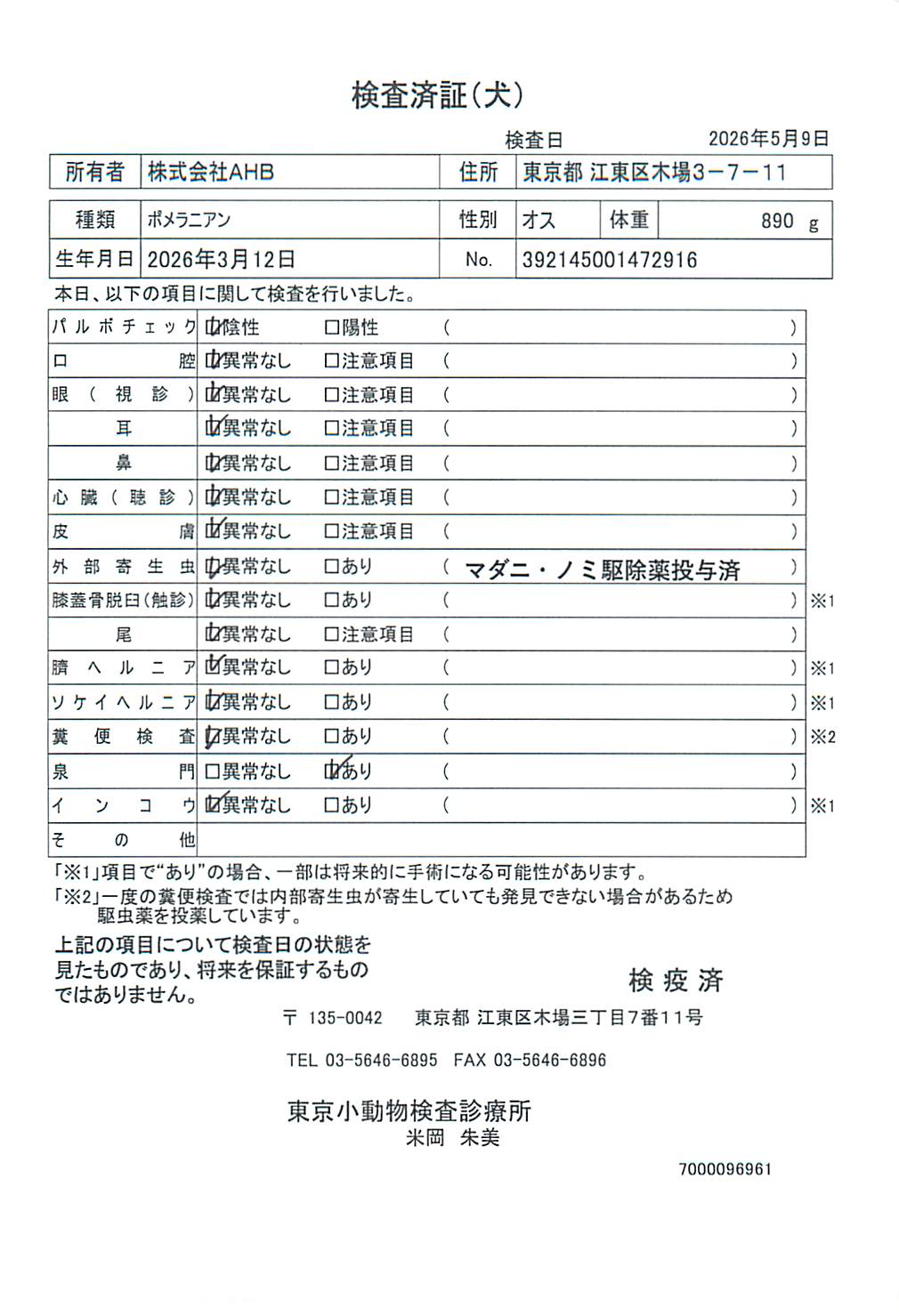 ポメラニアン