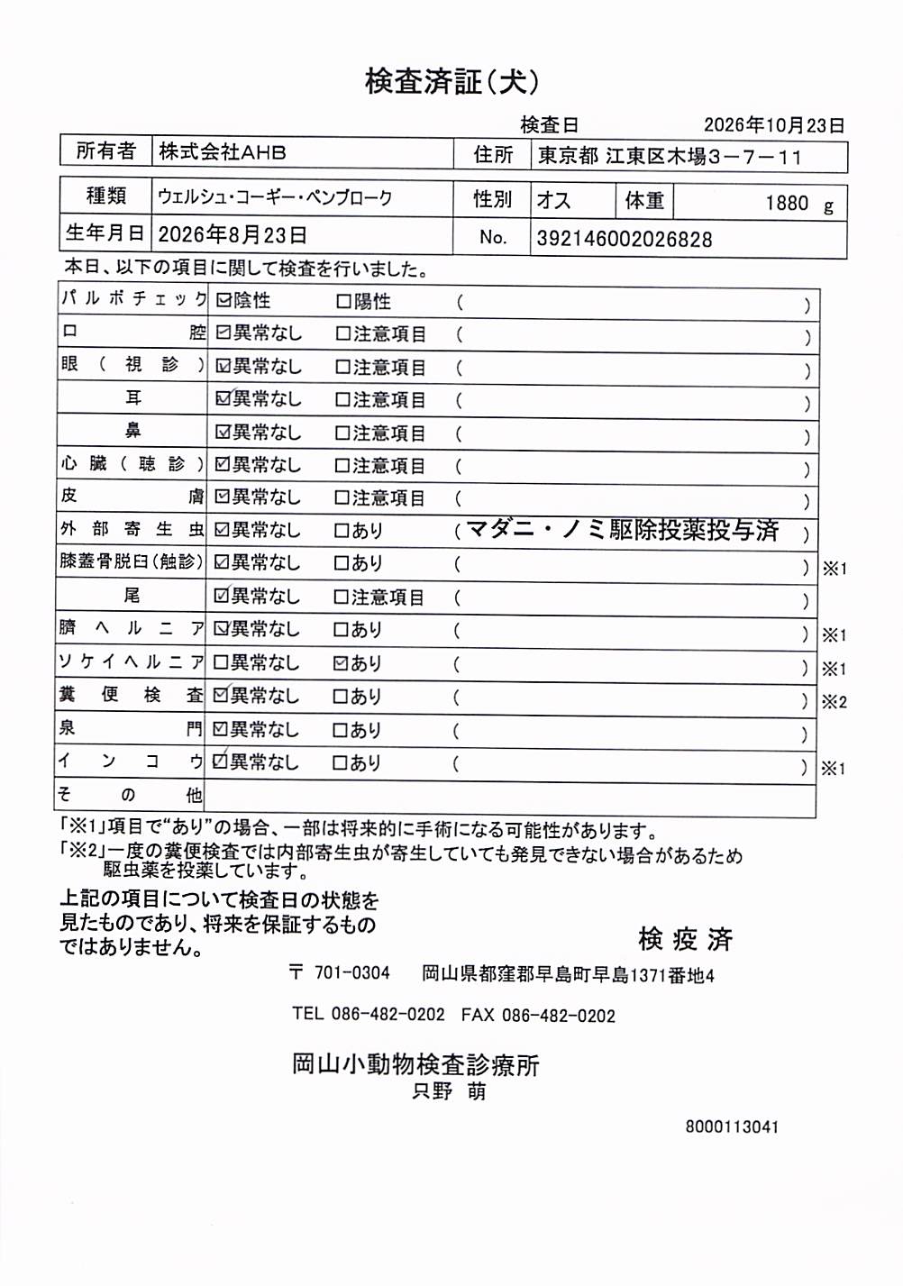 ウェルシュ・コーギー・ペンブローク